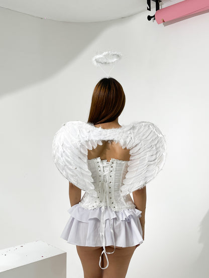 ángel con falda